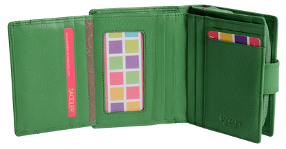 Emily RFID Leather Wallet - Bascora