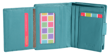 Emily RFID Leather Wallet - Bascora