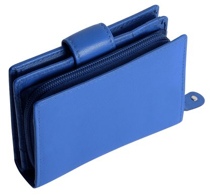 Emily RFID Leather Wallet - Bascora