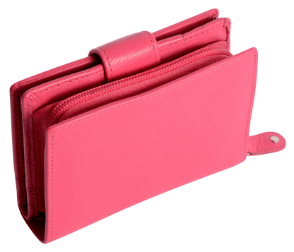 Emily RFID Leather Wallet - Bascora
