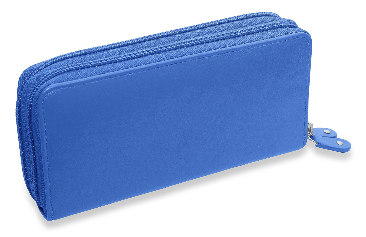 Gabriella RFID Leather Double Zip Around Purse - Bascora