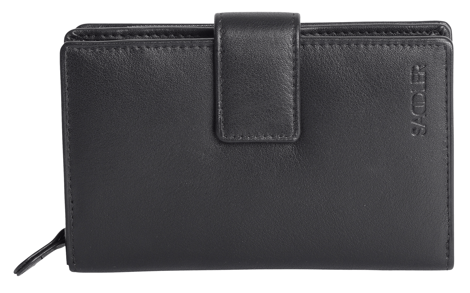 Georgie RFID Leather Double-Sided Purse - Bascora