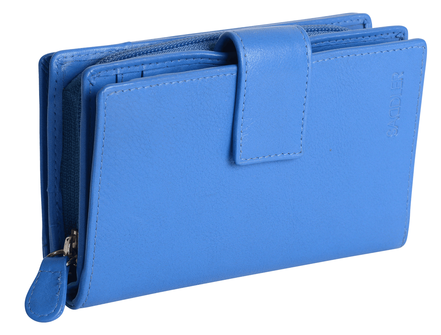 Georgie RFID Leather Double-Sided Purse - Bascora