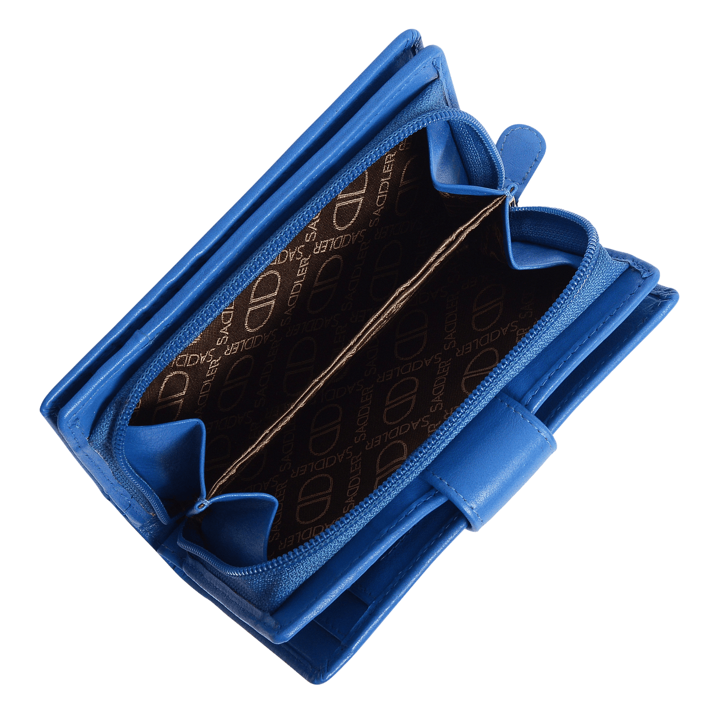 Georgie RFID Leather Double-Sided Purse - Bascora