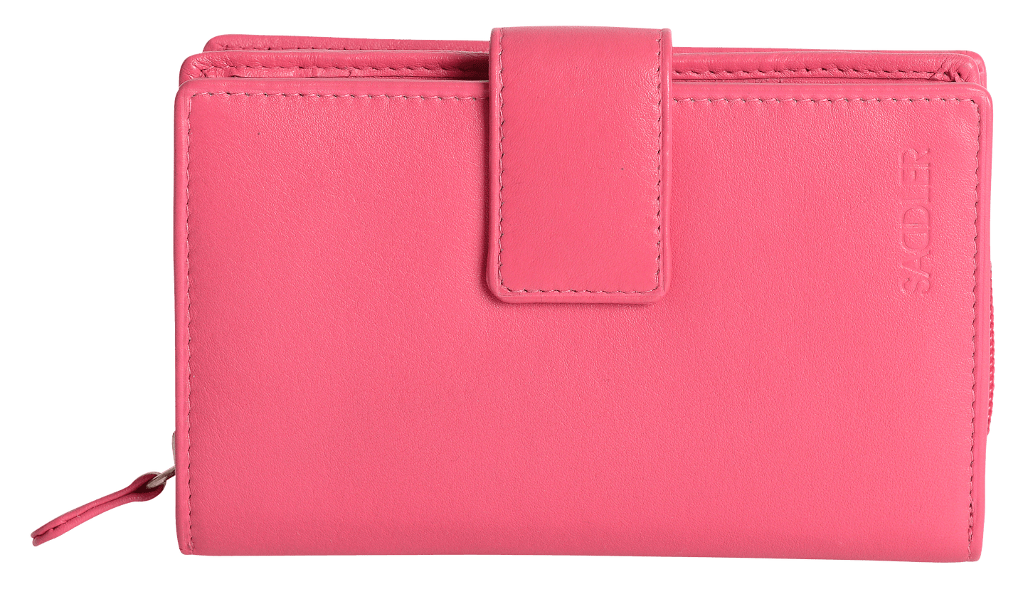 Georgie RFID Leather Double-Sided Purse - Bascora