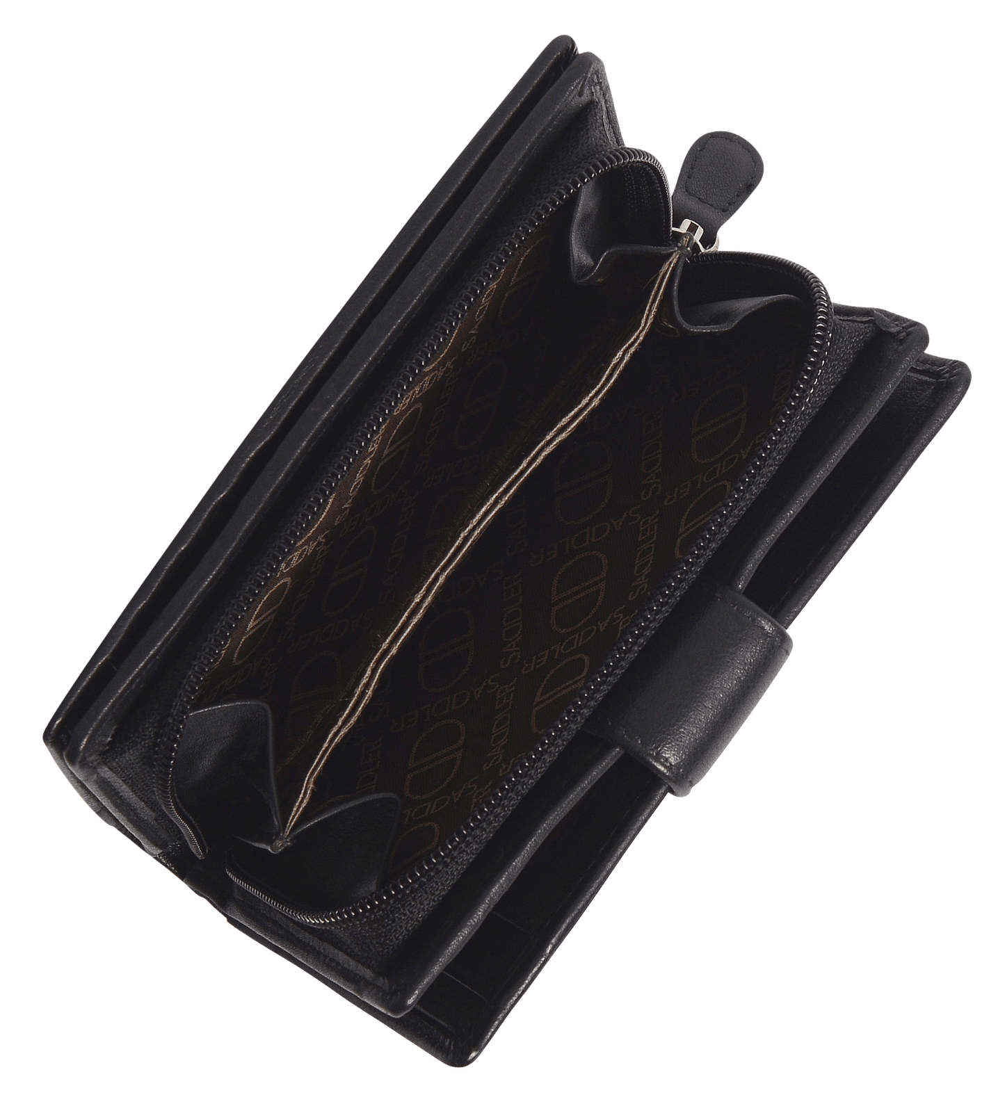 Georgie RFID Leather Double-Sided Purse - Bascora
