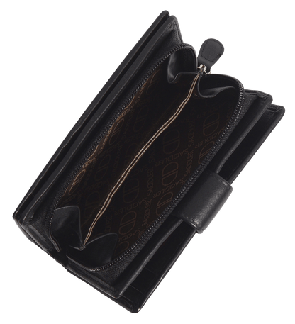 Georgie RFID Leather Double-Sided Purse - Bascora