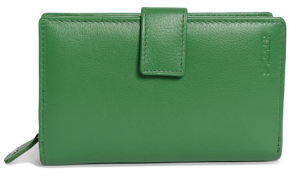 Holly RFID Leather Wallet - Bascora
