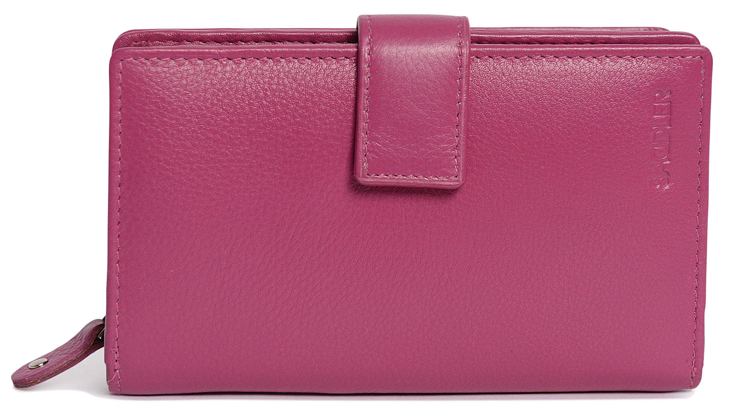 Holly RFID Leather Wallet - Bascora