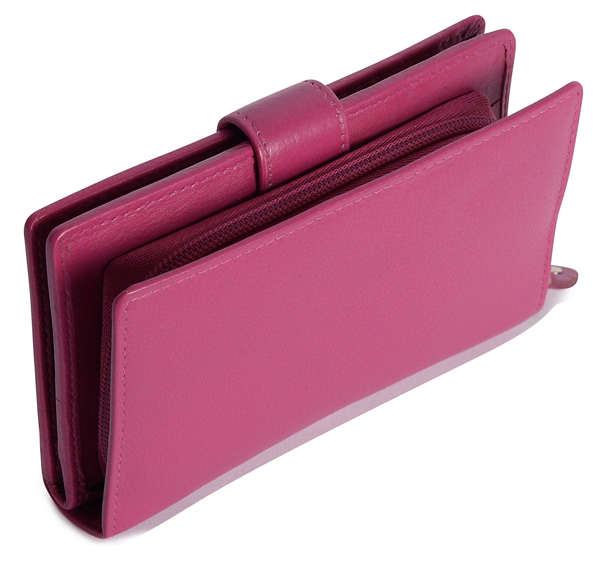 Holly RFID Leather Wallet - Bascora