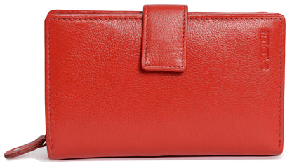 Holly RFID Leather Wallet - Bascora