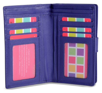 Holly RFID Leather Wallet - Bascora