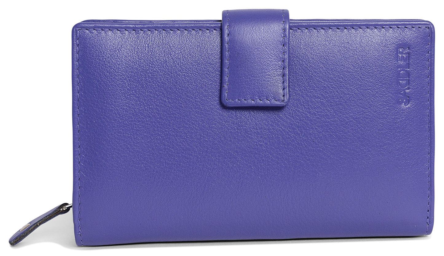 Holly RFID Leather Wallet - Bascora