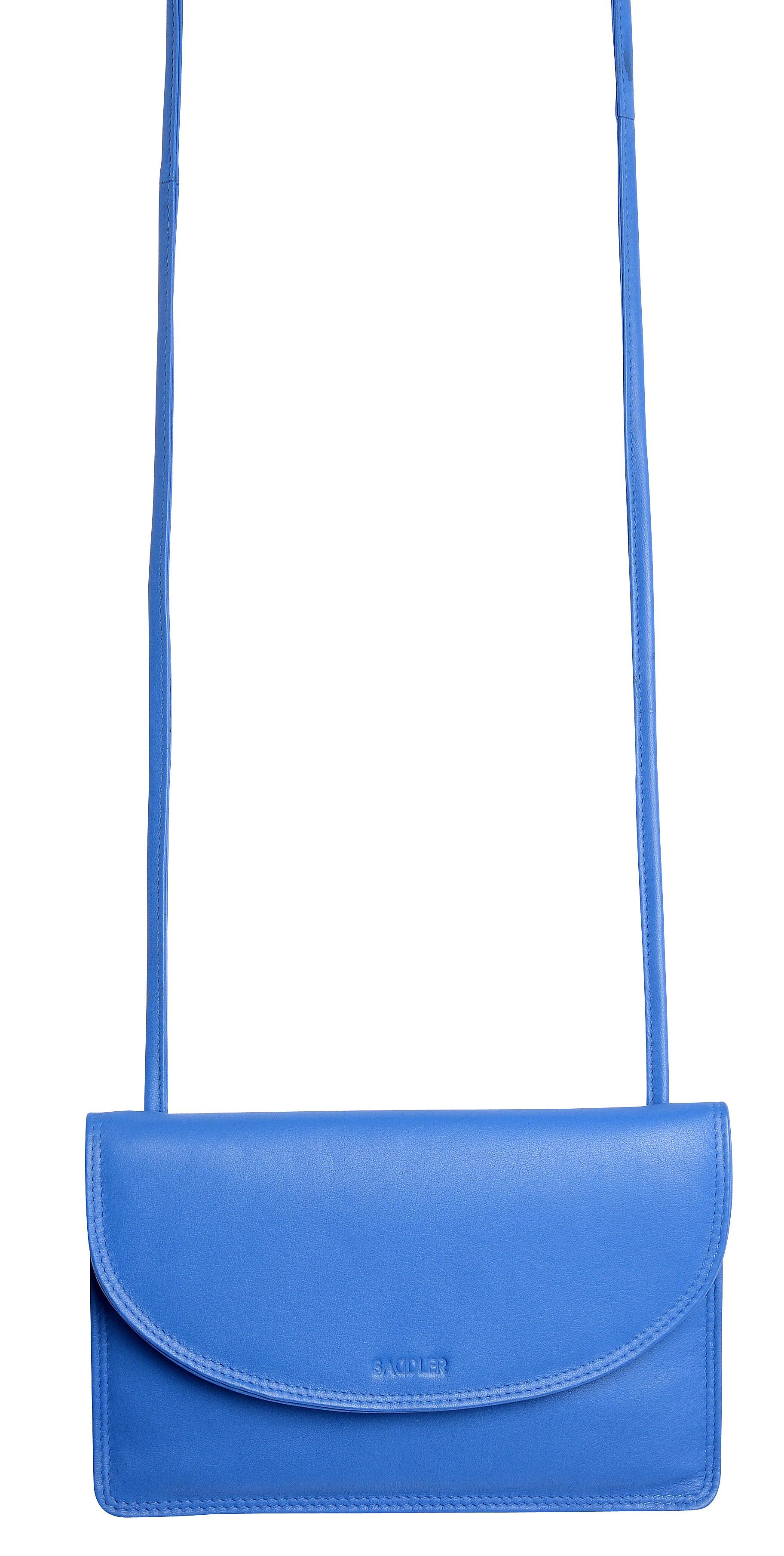 Isabelle RFID Leather Slimline Crossbody Bag - Bascora