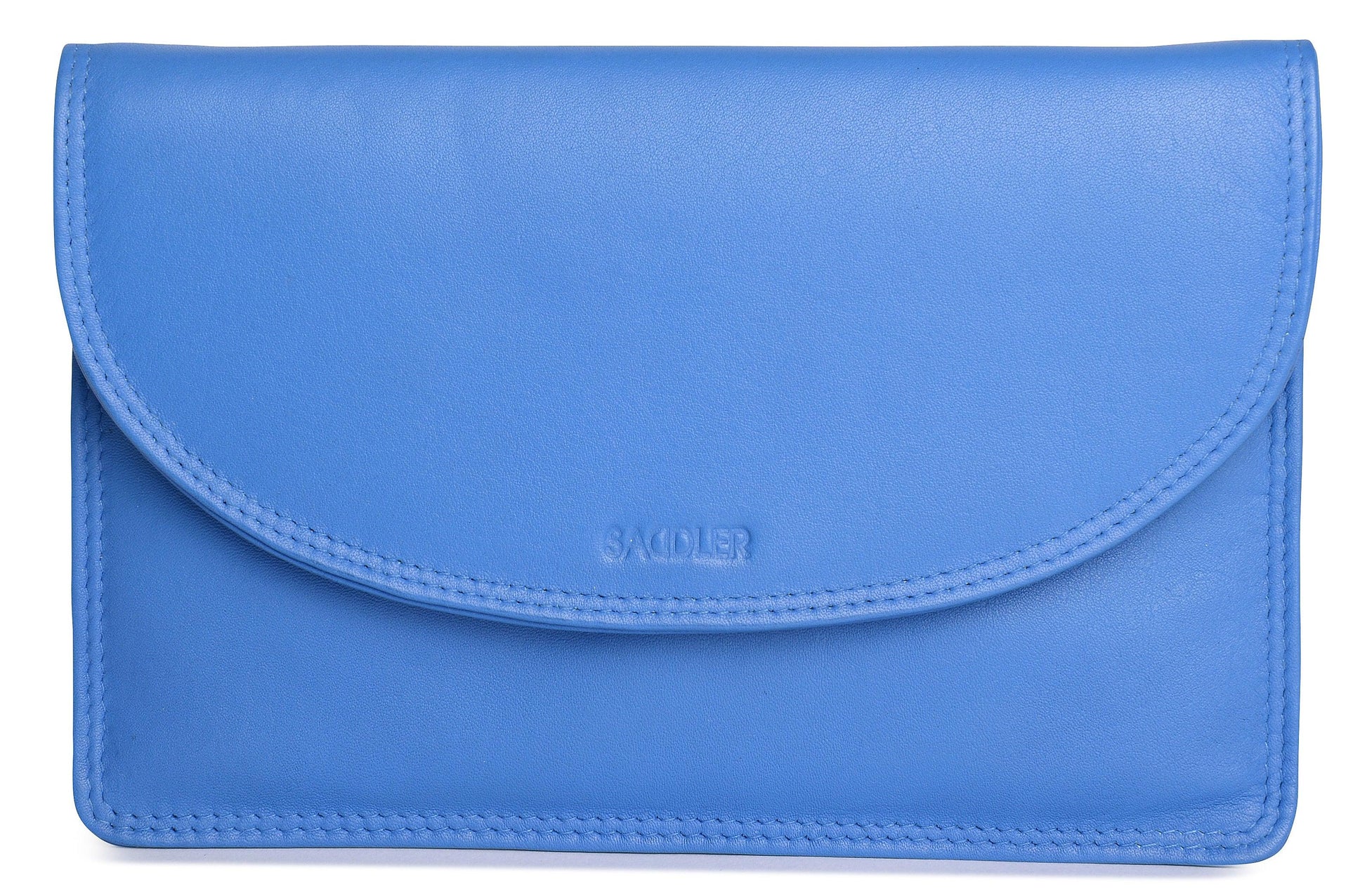Isabelle RFID Leather Slimline Crossbody Bag - Bascora
