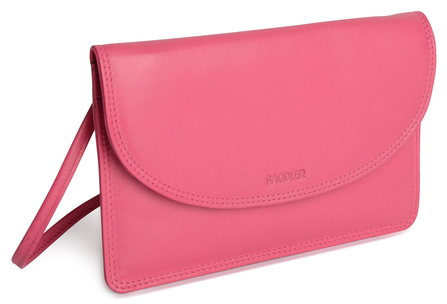 Isabelle RFID Leather Slimline Crossbody Bag - Bascora