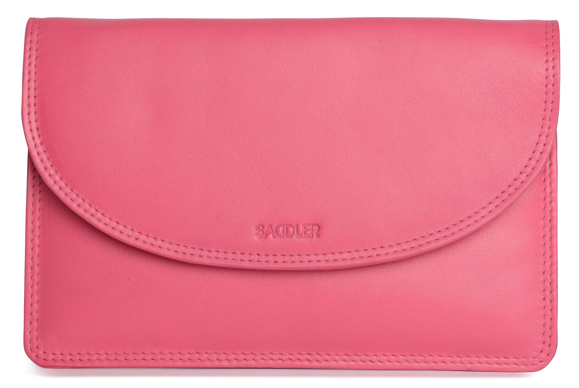 Isabelle RFID Leather Slimline Crossbody Bag - Bascora