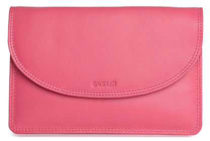 Isabelle RFID Leather Slimline Crossbody Bag - Bascora