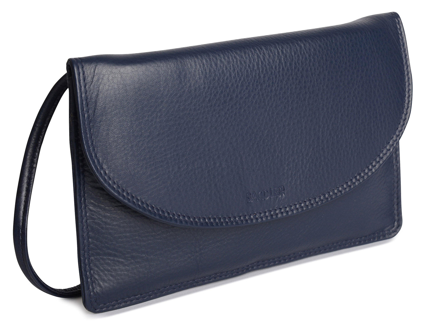Isabelle RFID Leather Slimline Crossbody Bag - Bascora