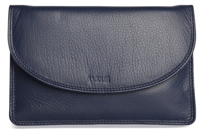 Isabelle RFID Leather Slimline Crossbody Bag - Bascora