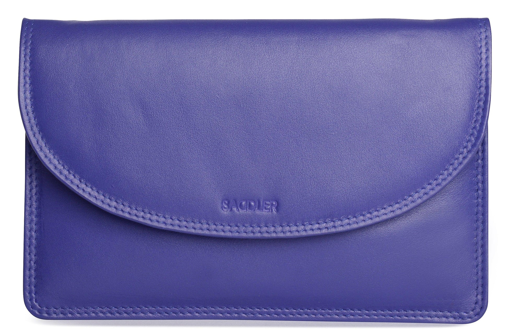 Isabelle RFID Leather Slimline Crossbody Bag - Bascora
