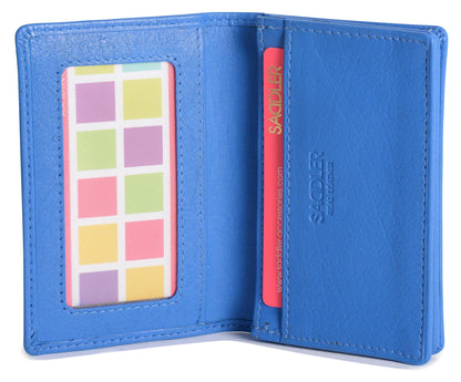 Jessica RFID Leather Card Holder - Bascora