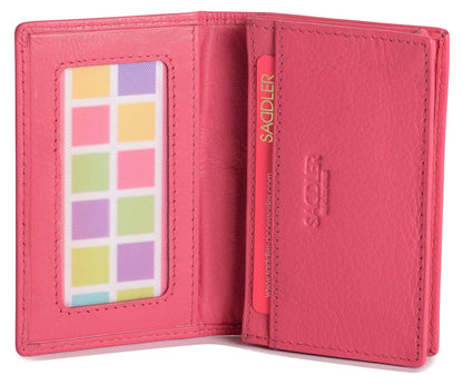 Jessica RFID Leather Card Holder - Bascora
