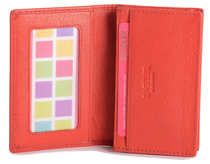 Jessica RFID Leather Card Holder - Bascora