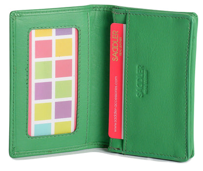 Jessica RFID Leather Card Holder - Bascora