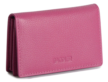 Jessica RFID Leather Card Holder - Bascora