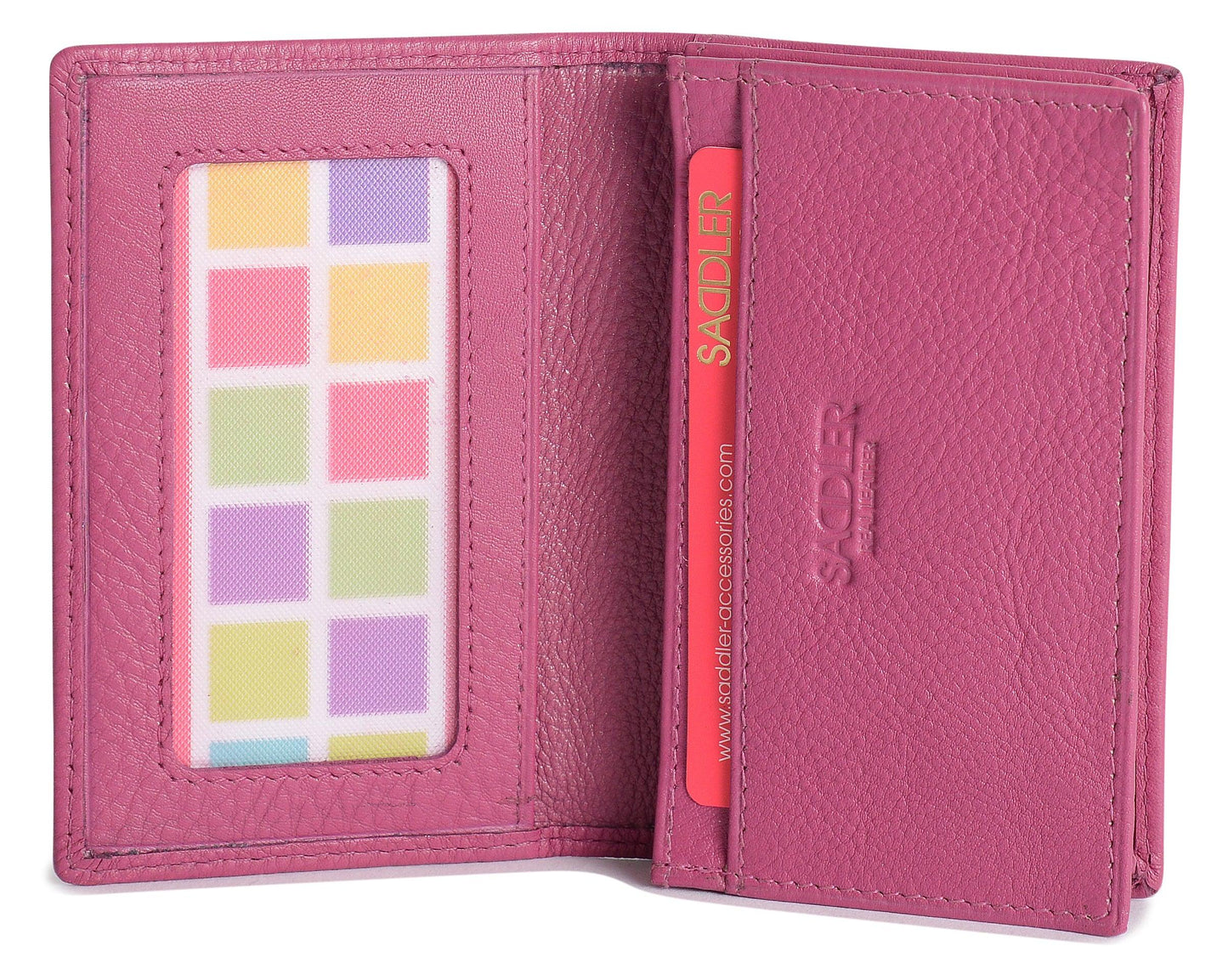 Jessica RFID Leather Card Holder - Bascora