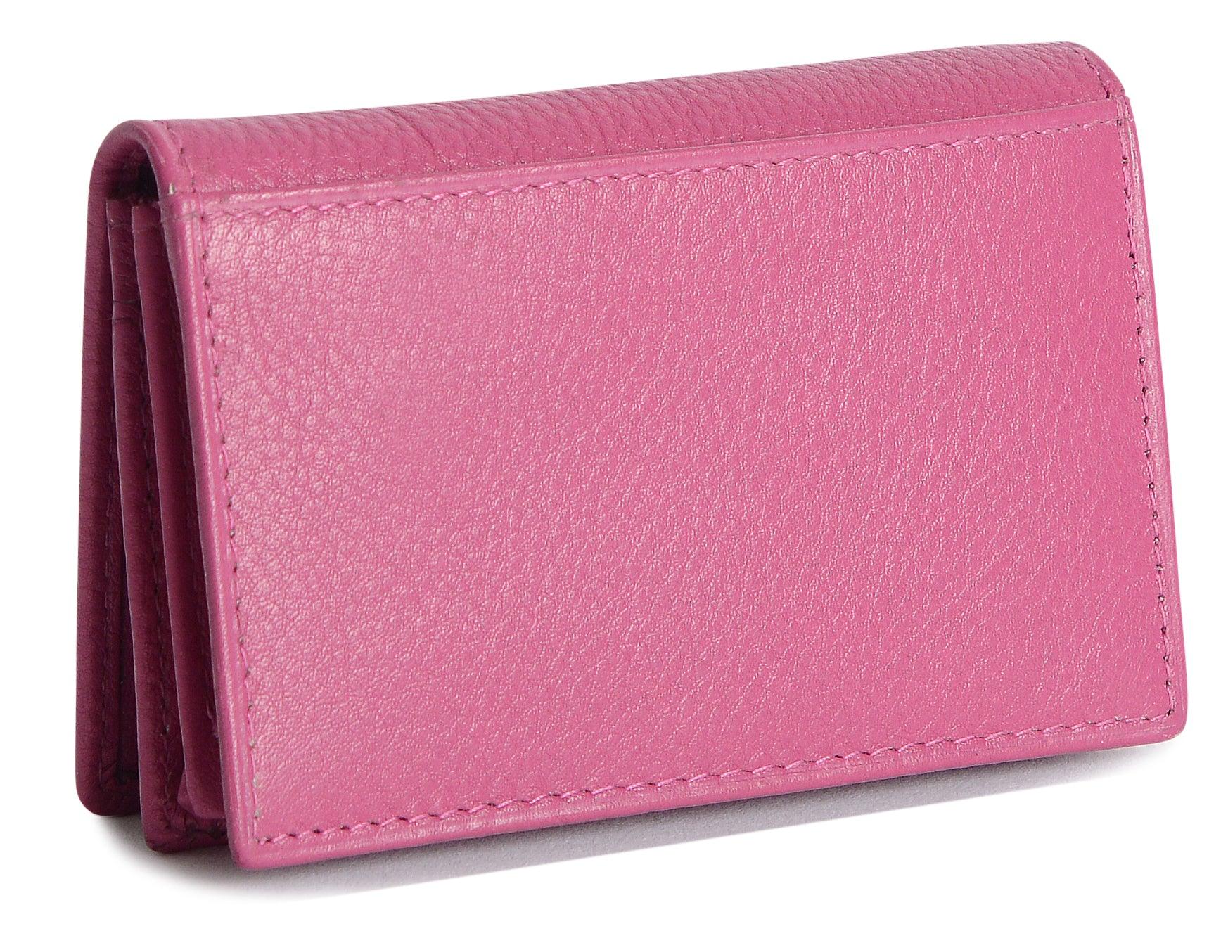 Jessica RFID Leather Card Holder - Bascora