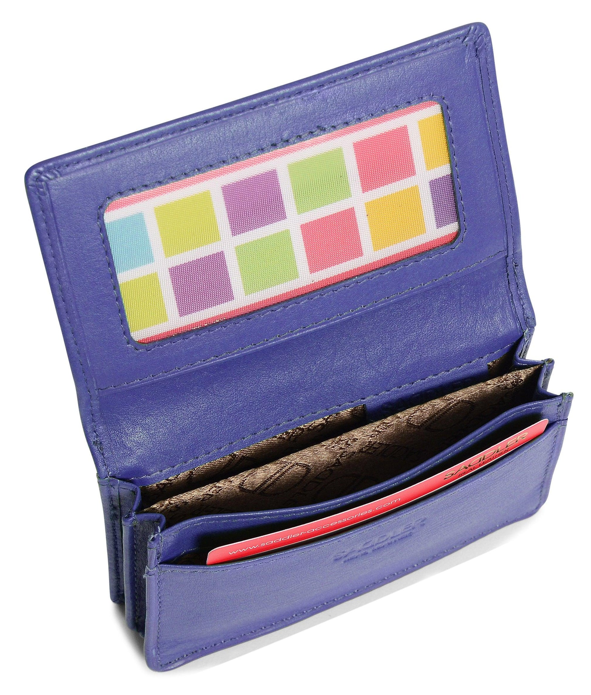 Jessica RFID Leather Card Holder - Bascora
