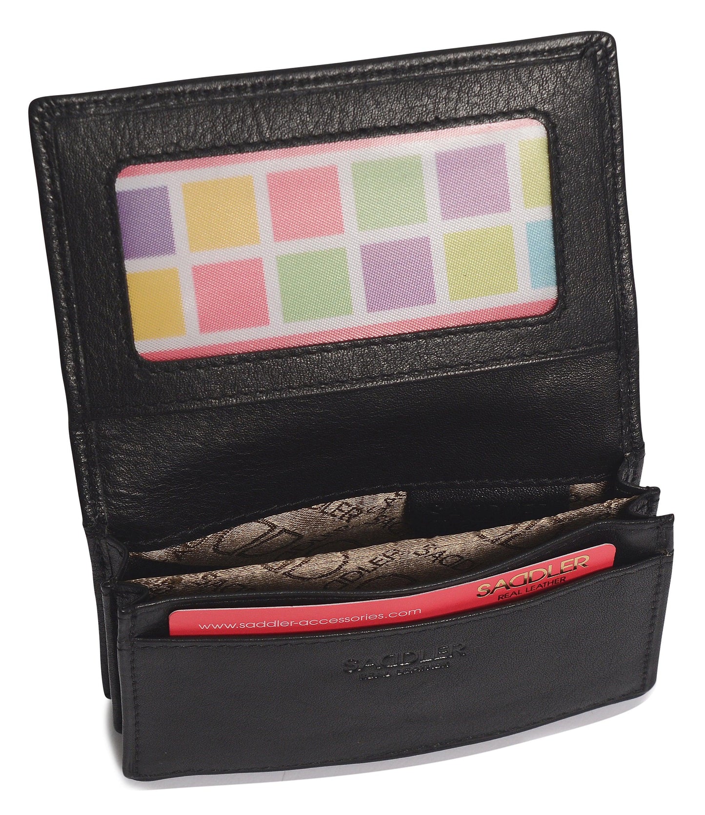 Jessica RFID Leather Card Holder - Bascora