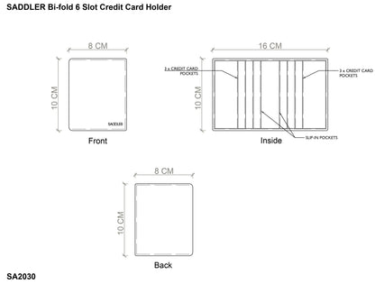 Lexi RFID Leather Card Wallet - Bascora