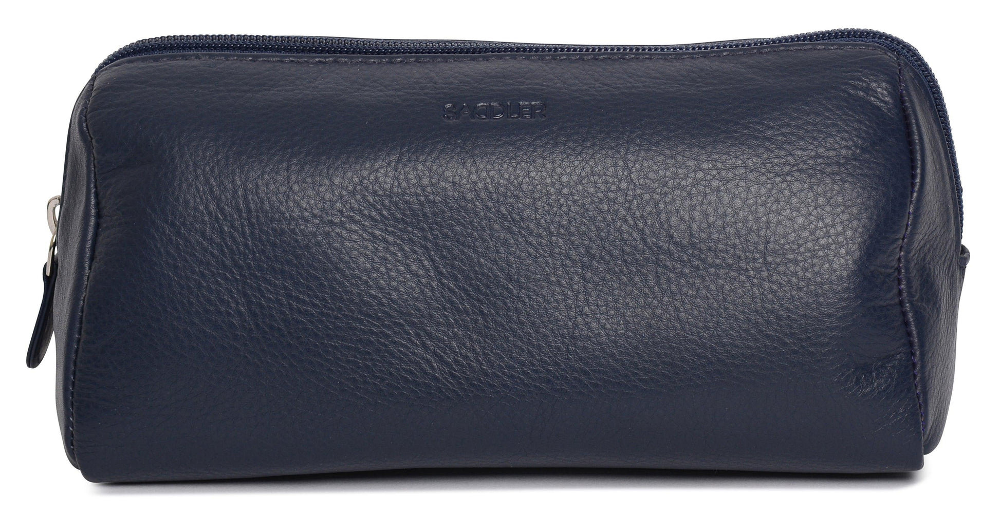 Megan RFID Leather Cosmetic Bag - Bascora
