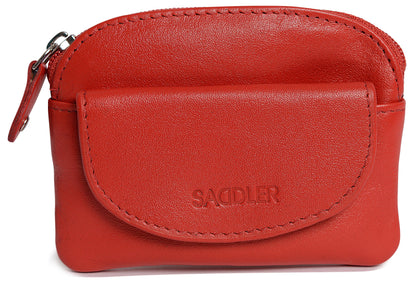 Molly RFID Leather Coin Purse - Bascora