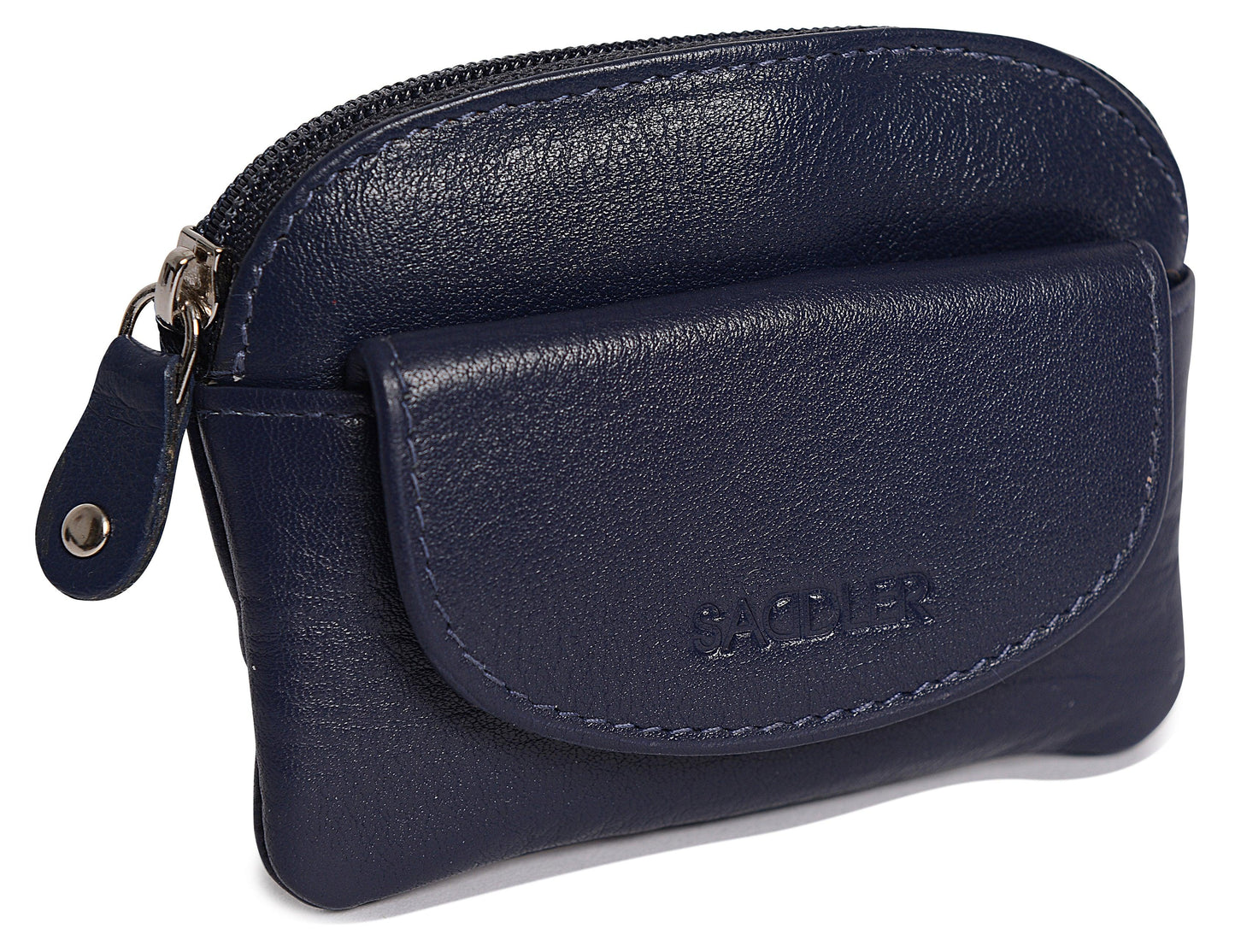 Molly RFID Leather Coin Purse - Bascora
