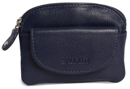 Molly RFID Leather Coin Purse - Bascora