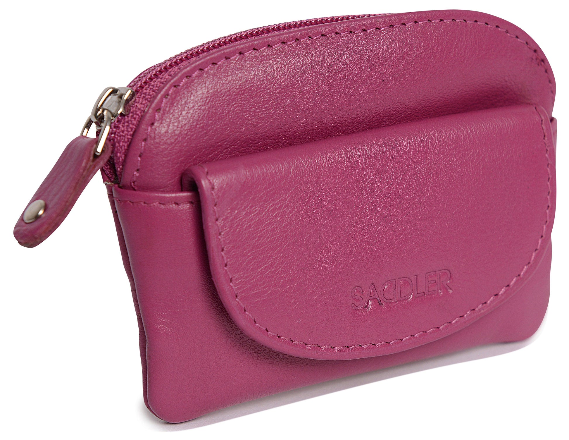 Molly RFID Leather Coin Purse - Bascora