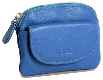 Molly RFID Leather Coin Purse - Bascora