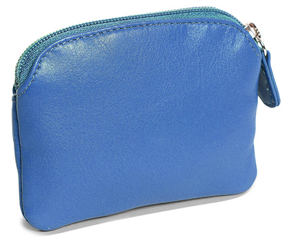 Molly RFID Leather Coin Purse - Bascora