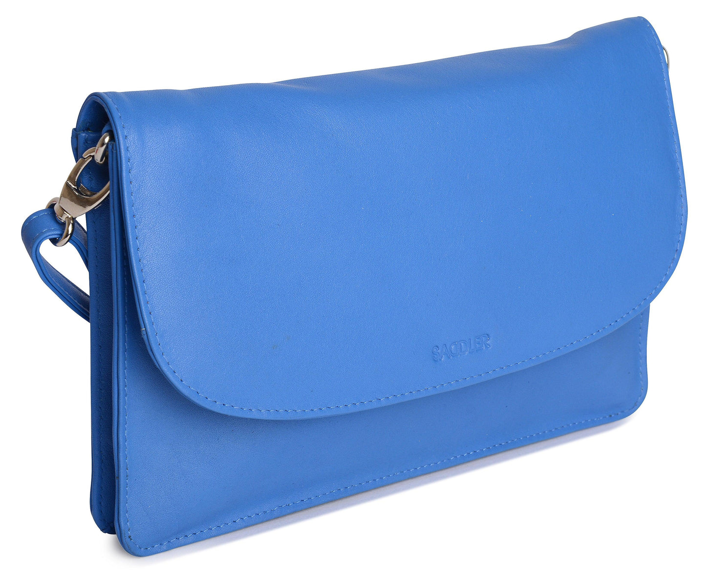 Olivia Leather Crossbody Bag - Bascora