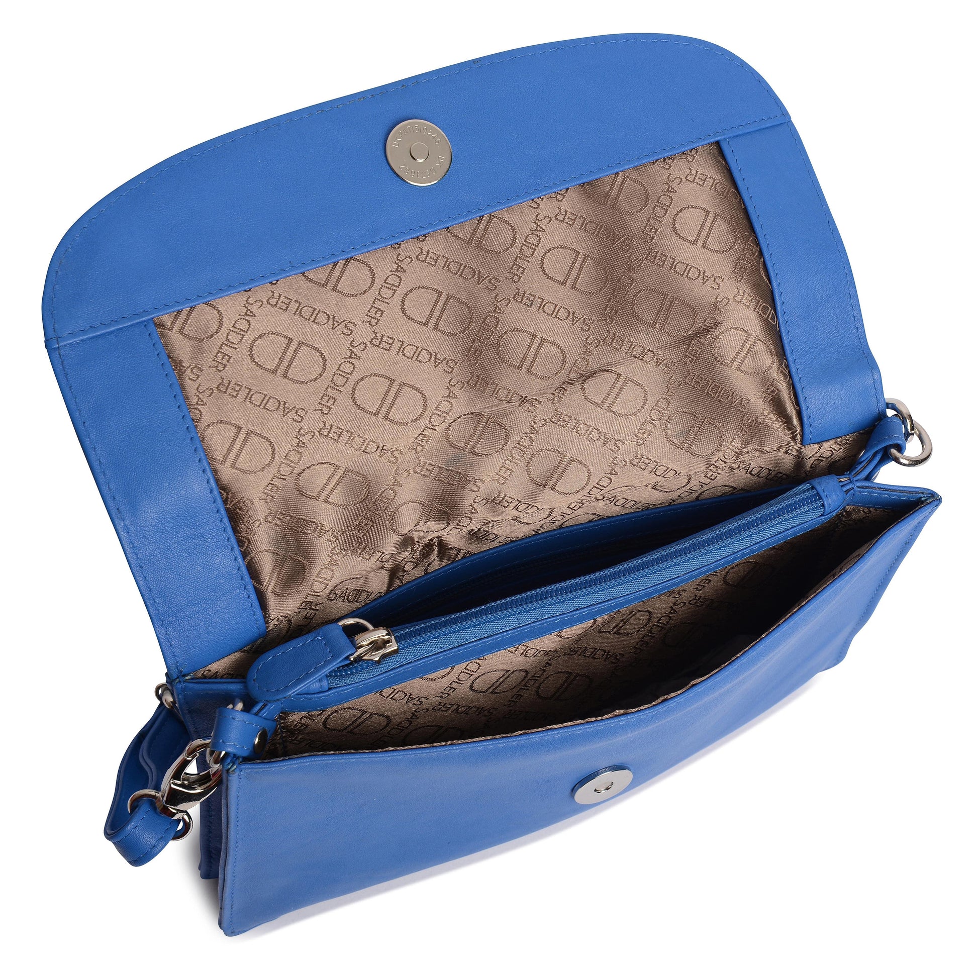 Olivia Leather Crossbody Bag - Bascora
