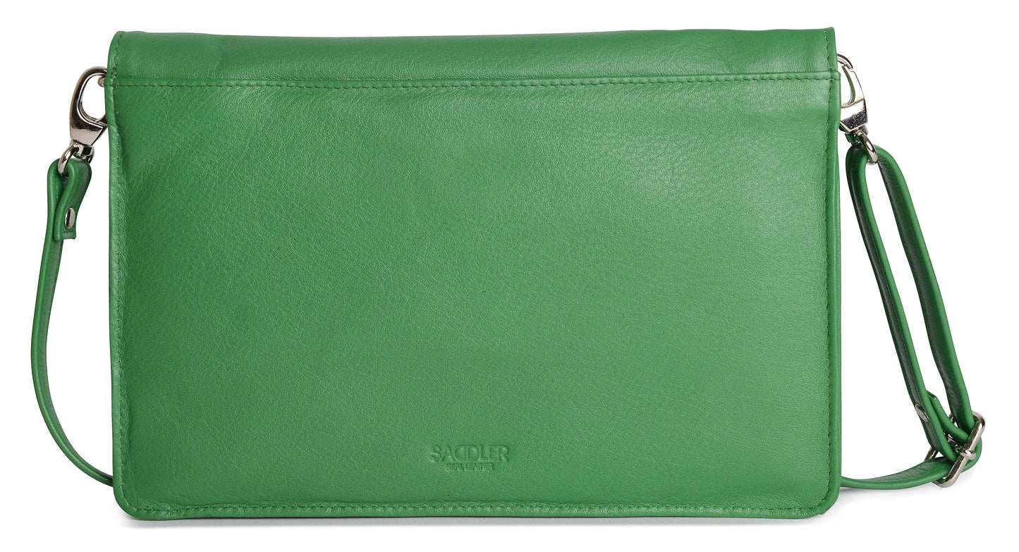 Olivia Leather Crossbody Bag - Bascora