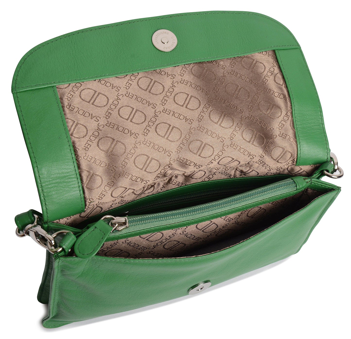 Olivia Leather Crossbody Bag - Bascora