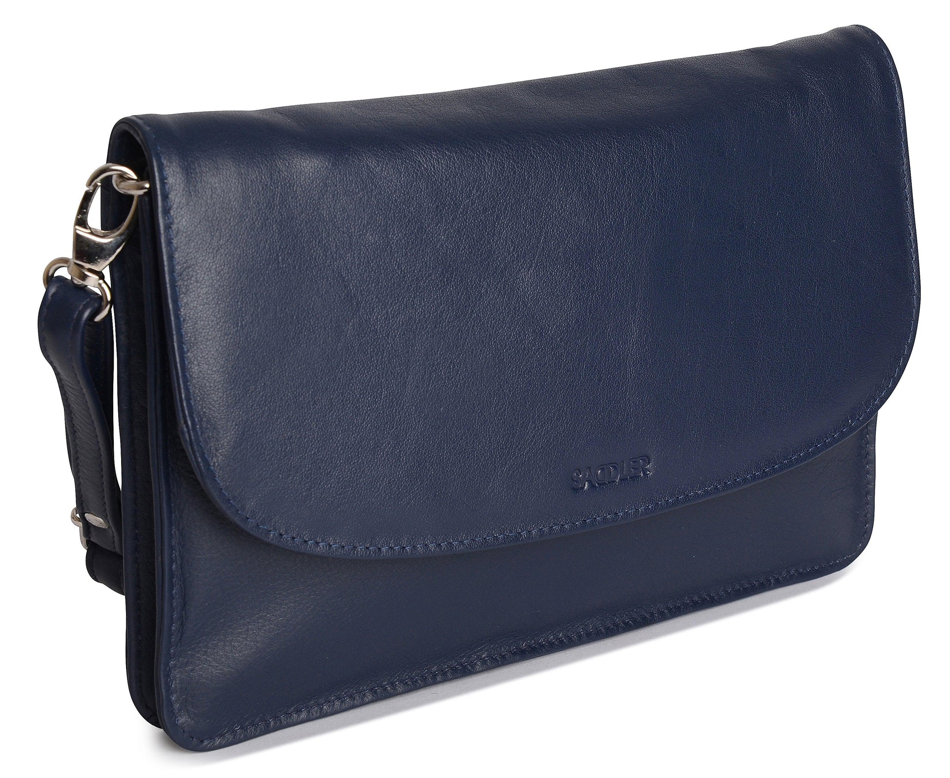 Olivia Leather Crossbody Bag - Bascora