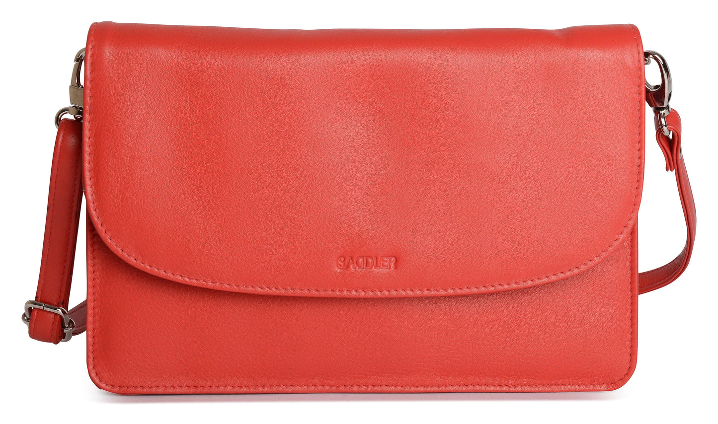 Olivia Leather Crossbody Bag - Bascora