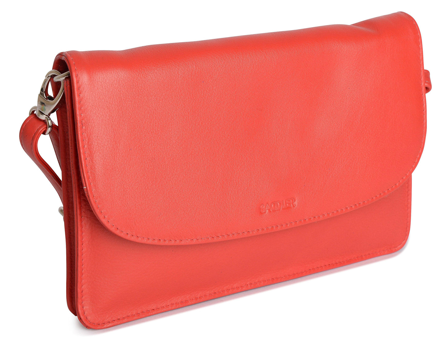 Olivia Leather Crossbody Bag - Bascora