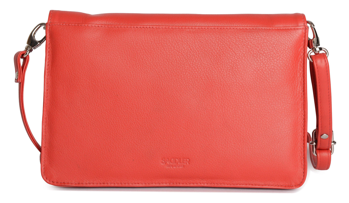 Olivia Leather Crossbody Bag - Bascora
